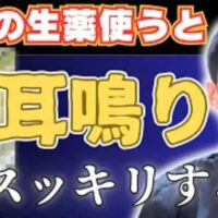 耳鳴りや難聴を改善する生薬「耳響草（じきょうそう）」の効能について解説する石丸院長