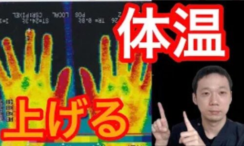 平熱が36度以下の低体温を改善し、免疫力や代謝を高めるために、下半身の筋肉を動かす工夫や、体を温める食事法、腰の「命門（めいもん）」と腕の「温溜（おんる）」のツボの効果を解説する石丸院長